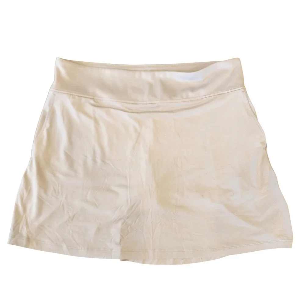 NWT Columbia Golf Womens Omni-Wick Skort Cool Grey Athletic Skirt Large Sporty - Picture 1 of 4